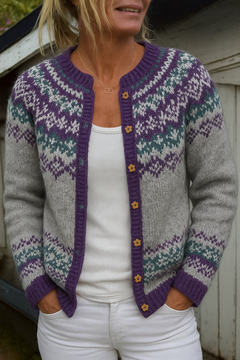 Naomie | Nordic Knit Cardigan