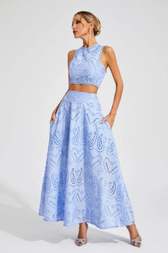 Tessa – Embroidered Two-Piece Set