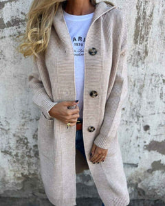 Lottie | Hooded Knit Elegance