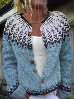 Clara |  Nordic Knit Cardigan