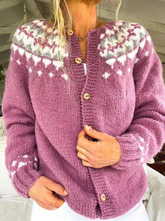 Maya | Nordic Knit Cardigan
