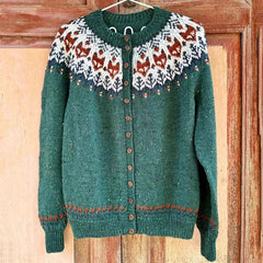Carolina |  Nordic Knit Cardigan
