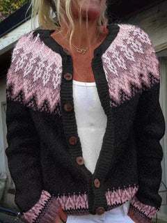 Lydia |  Nordic Knit Cardigan