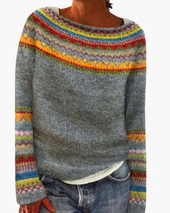 RHEA | NORDIC KNIT JUMPER