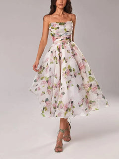 Lioré – Floral Midi Dress