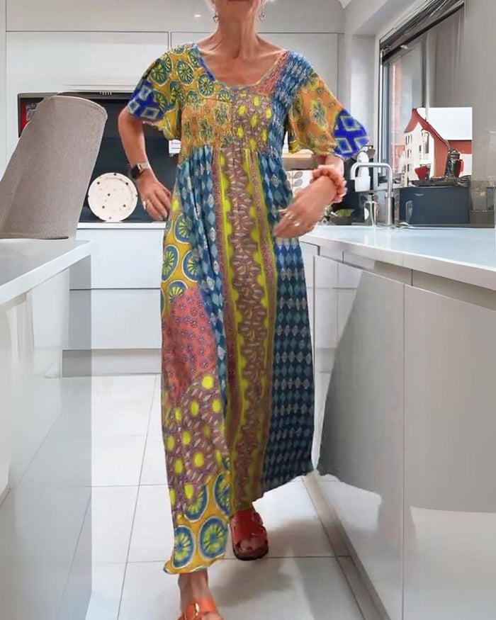 Amira – Boho Maxi Dress