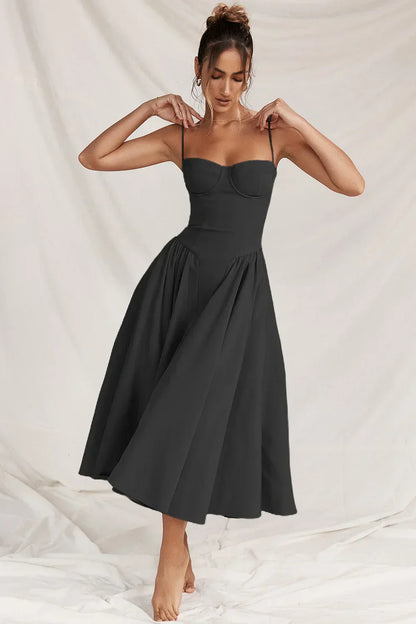 Seraphine – Sleeveless Midi Dress