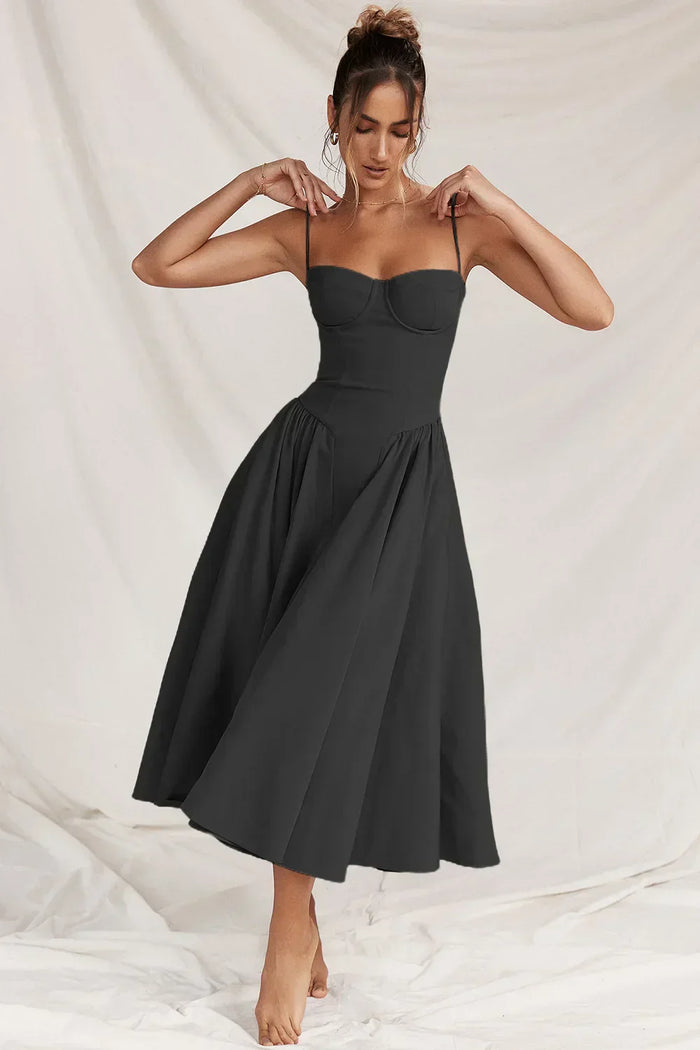 Seraphine – Sleeveless Midi Dress