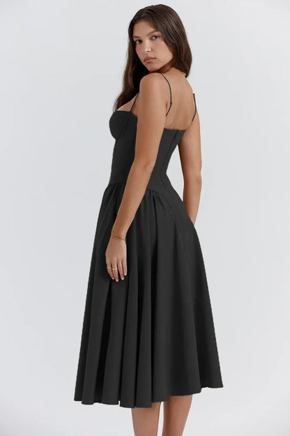 Seraphine – Sleeveless Midi Dress