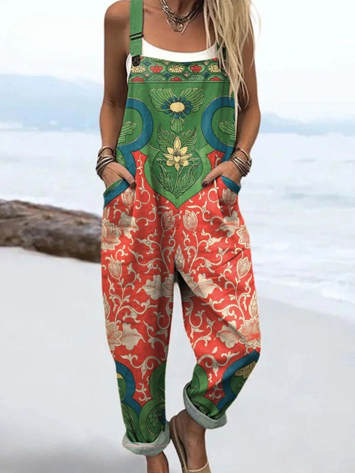 Garden Boho Overalls