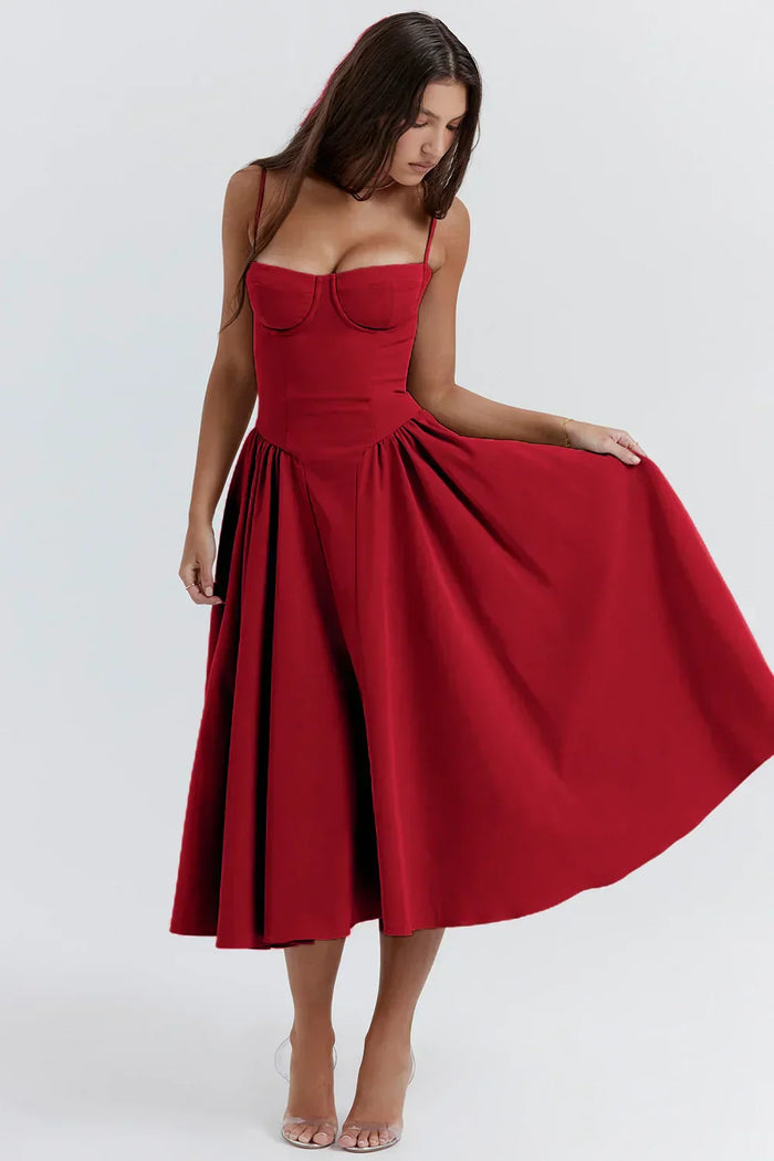 Seraphine – Sleeveless Midi Dress