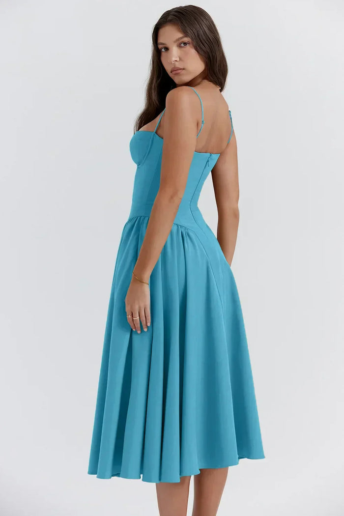 Seraphine – Sleeveless Midi Dress