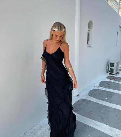 Rosaria – Ruffled Maxi Dress