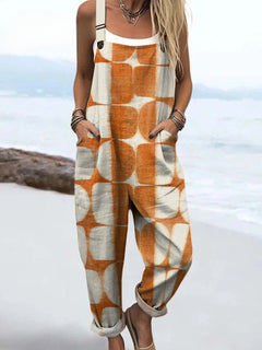 Retro Rust Dungarees