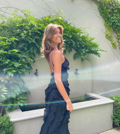 Rosaria – Ruffled Maxi Dress