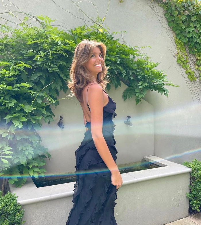 Rosaria – Ruffled Maxi Dress