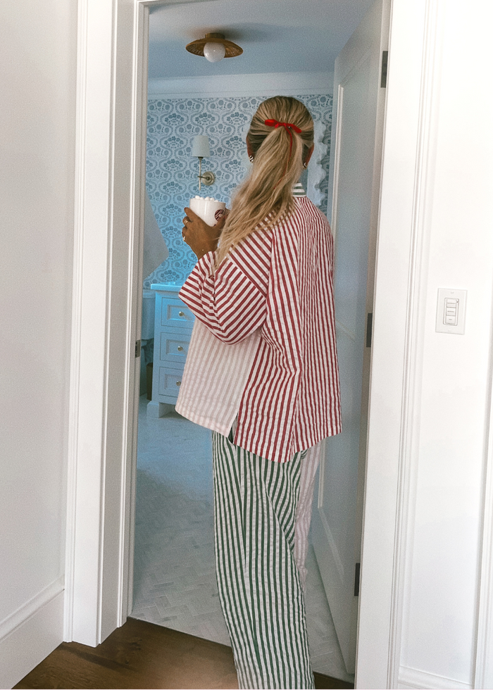 Ivy - Striped Pyjama Set