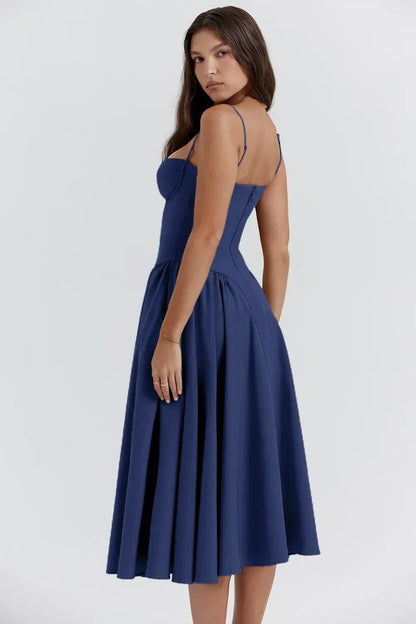 Seraphine – Sleeveless Midi Dress