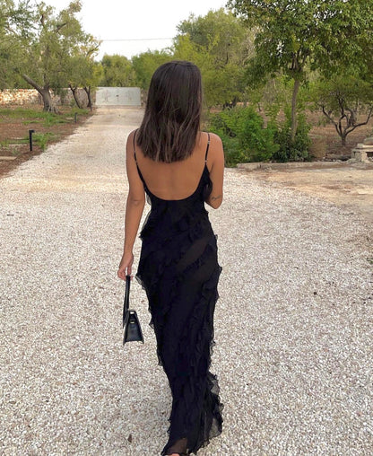 Rosaria – Ruffled Maxi Dress