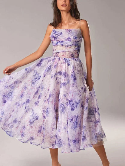 Lioré – Floral Midi Dress