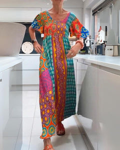 Amira – Boho Maxi Dress
