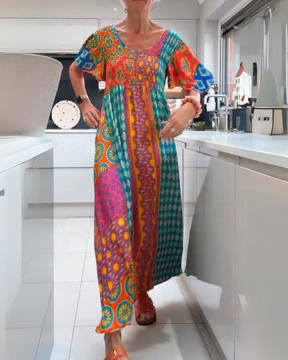 Amira – Boho Maxi Dress
