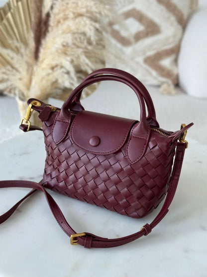 Elise | Braided Petite Convertible Bag