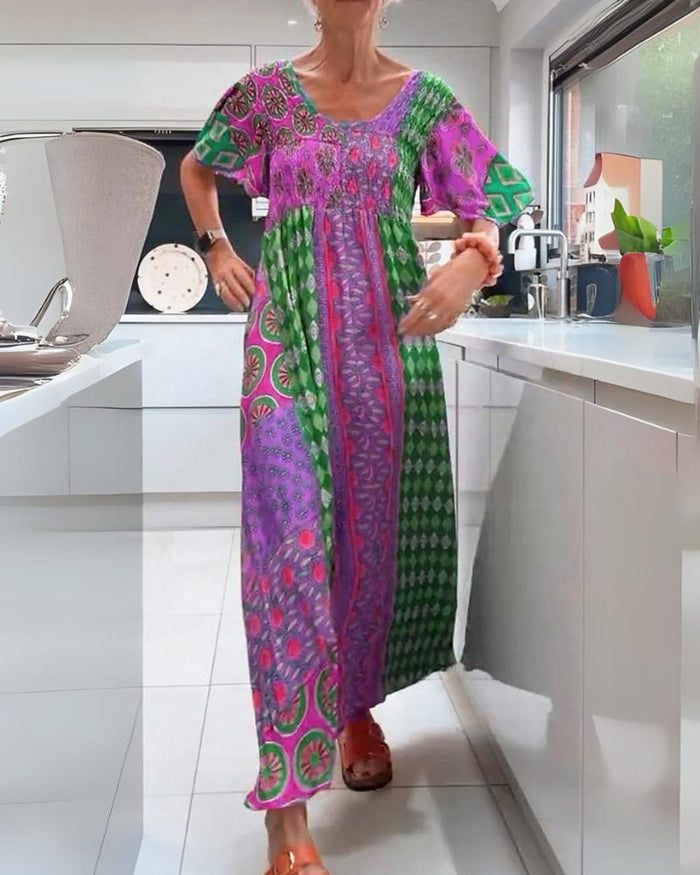 Amira – Boho Maxi Dress