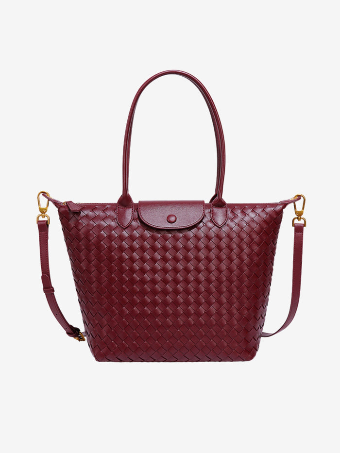 Isabelle | Braided Spacious Everyday Tote