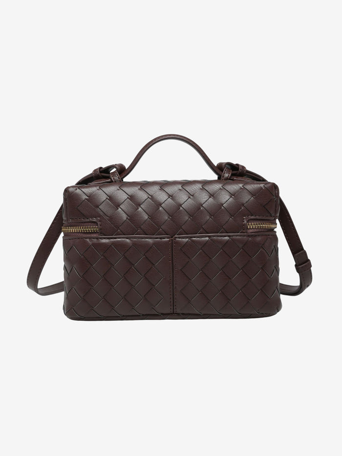 Juliette | Polished Structured Woven Bag