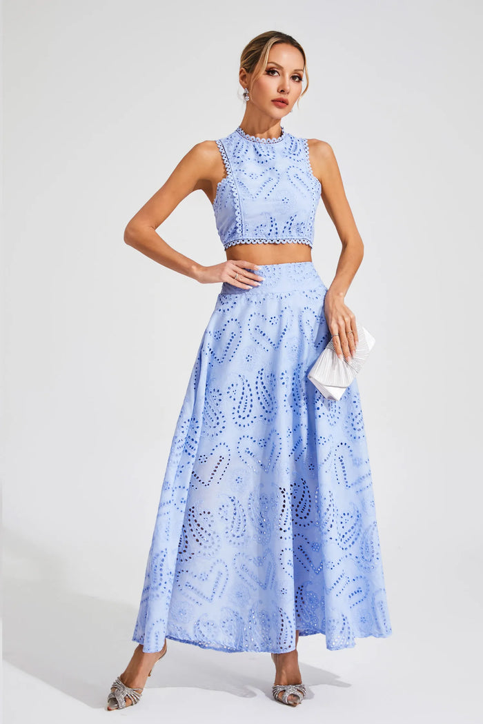 Tessa – Embroidered Two-Piece Set