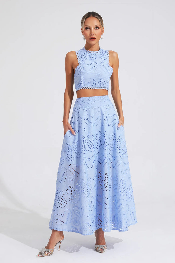 Tessa – Embroidered Two-Piece Set