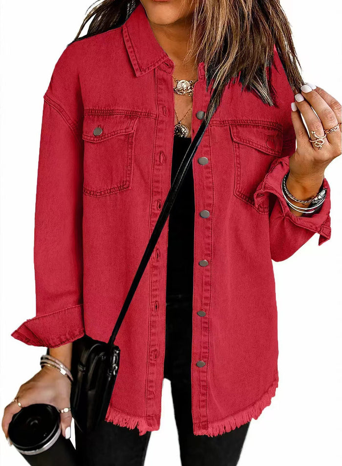 Cara | Everyday Denim Shirt Jacket