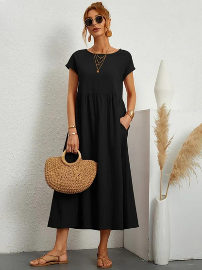 Selene – Flowing Midi Dress