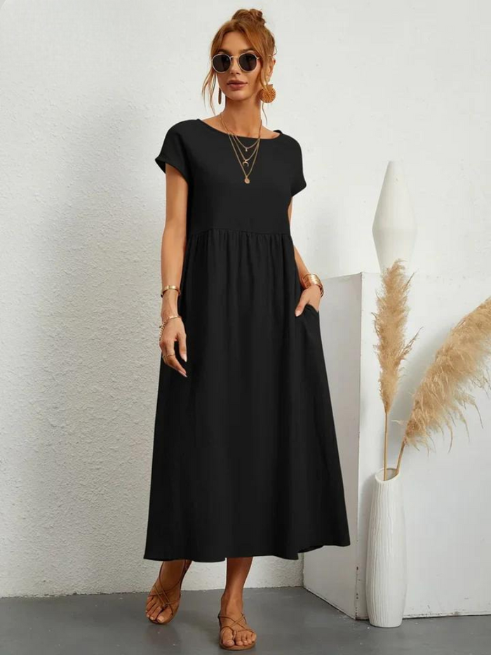 Selene – Flowing Midi Dress