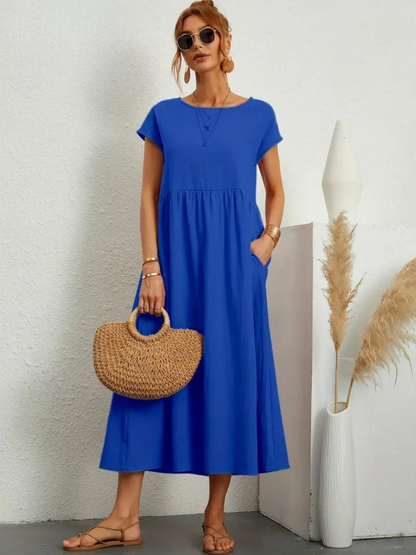 Selene – Flowing Midi Dress