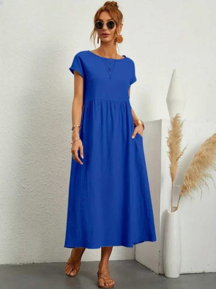 Selene – Flowing Midi Dress