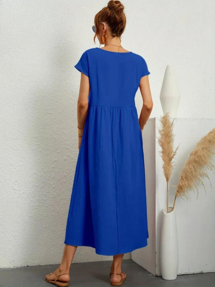 Selene – Flowing Midi Dress