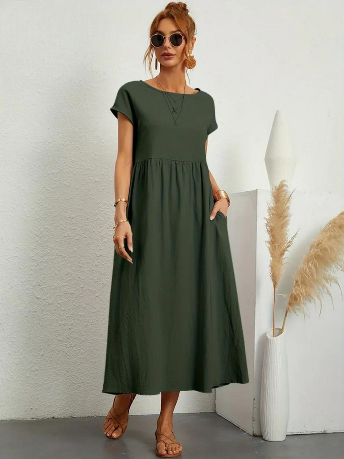 Selene – Flowing Midi Dress