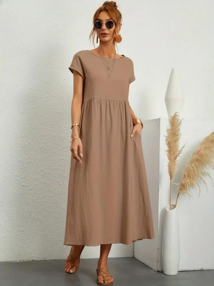 Selene – Flowing Midi Dress