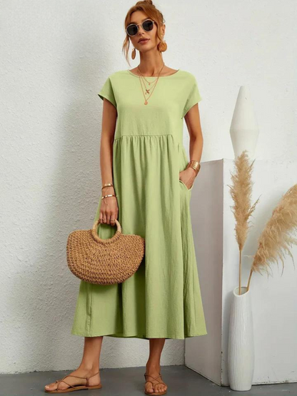 Selene – Flowing Midi Dress