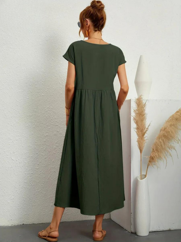 Selene – Flowing Midi Dress