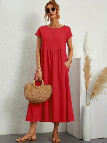 Selene – Flowing Midi Dress