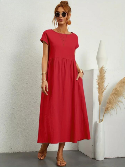 Selene – Flowing Midi Dress