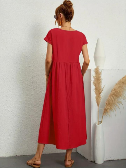 Selene – Flowing Midi Dress