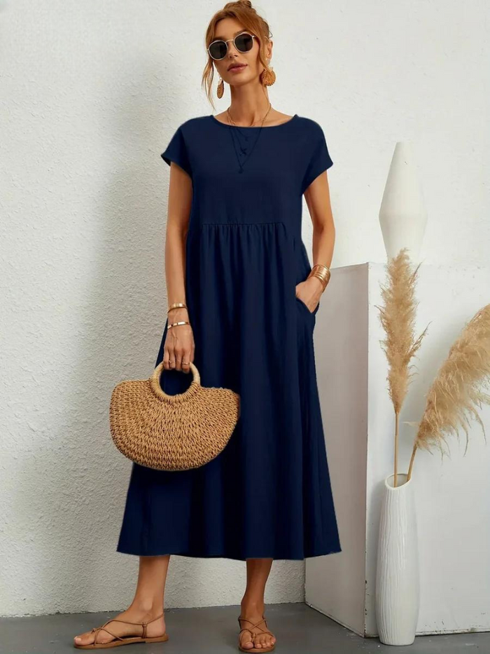 Selene – Flowing Midi Dress