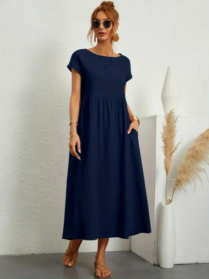 Selene – Flowing Midi Dress