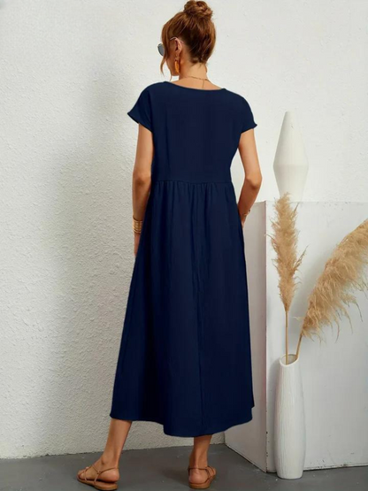 Selene – Flowing Midi Dress