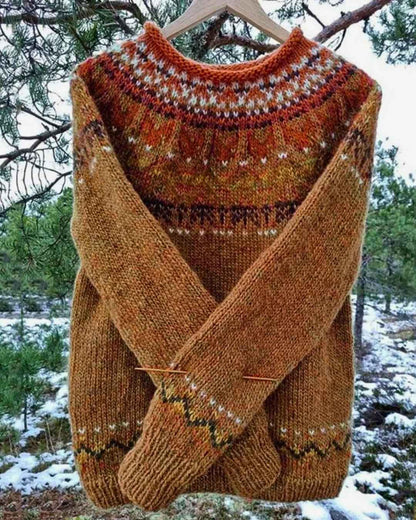 FREYA | NORDIC KNIT JUMPER