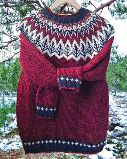 FREYA | NORDIC KNIT JUMPER